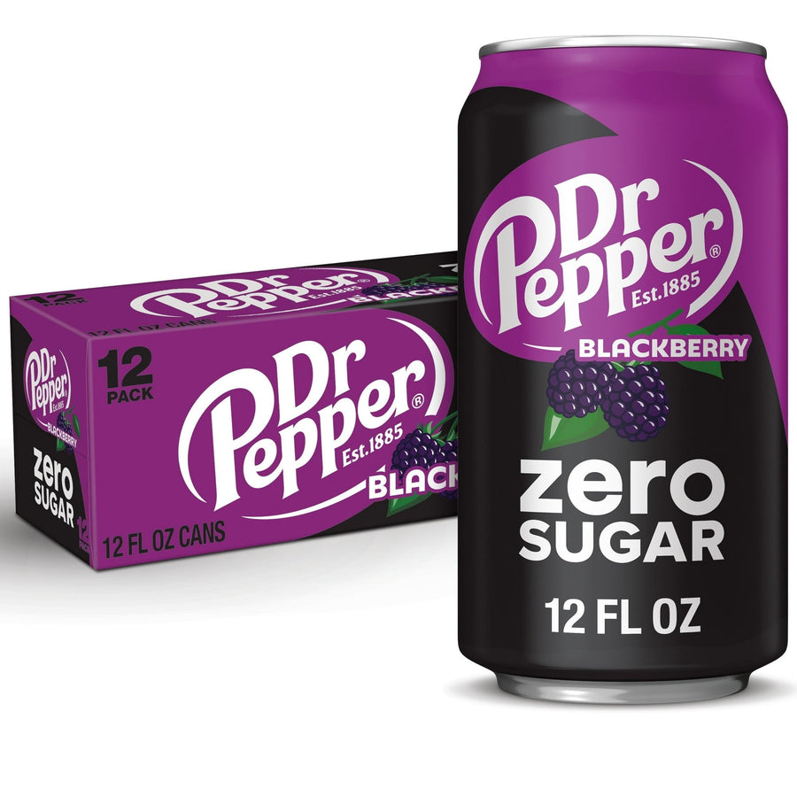Dr Pepper Blackberry Zero Sugar Soda G8