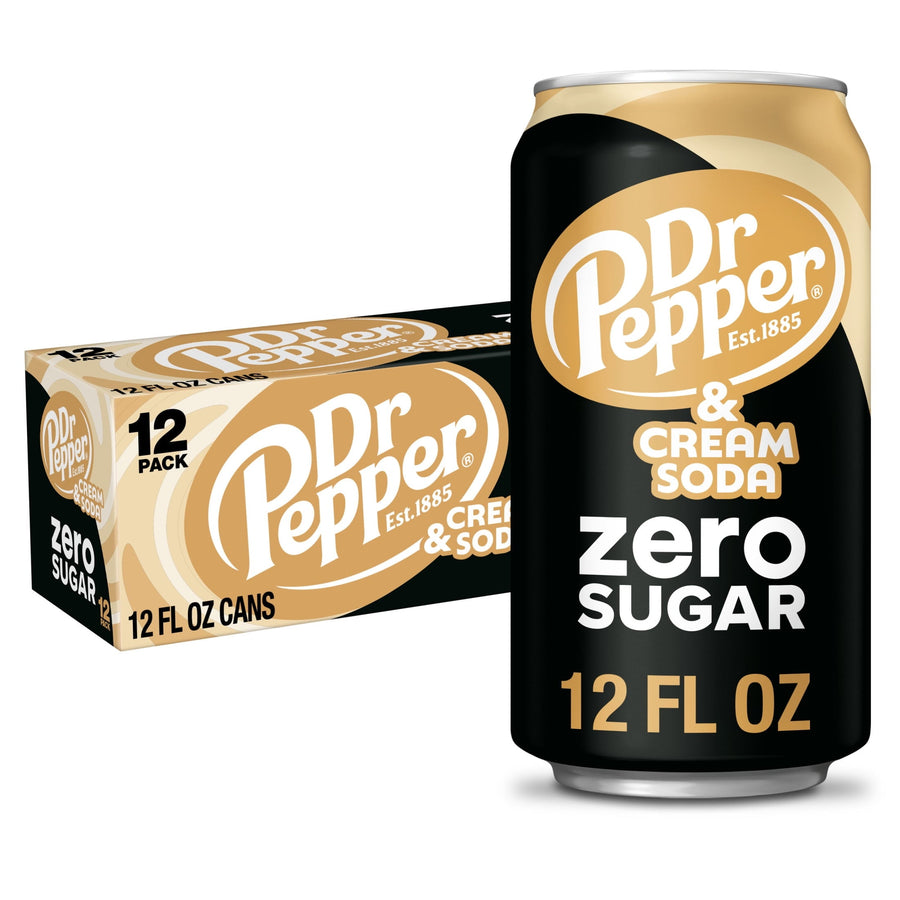 Dr Pepper & Cream Soda Zero Sugar Z2