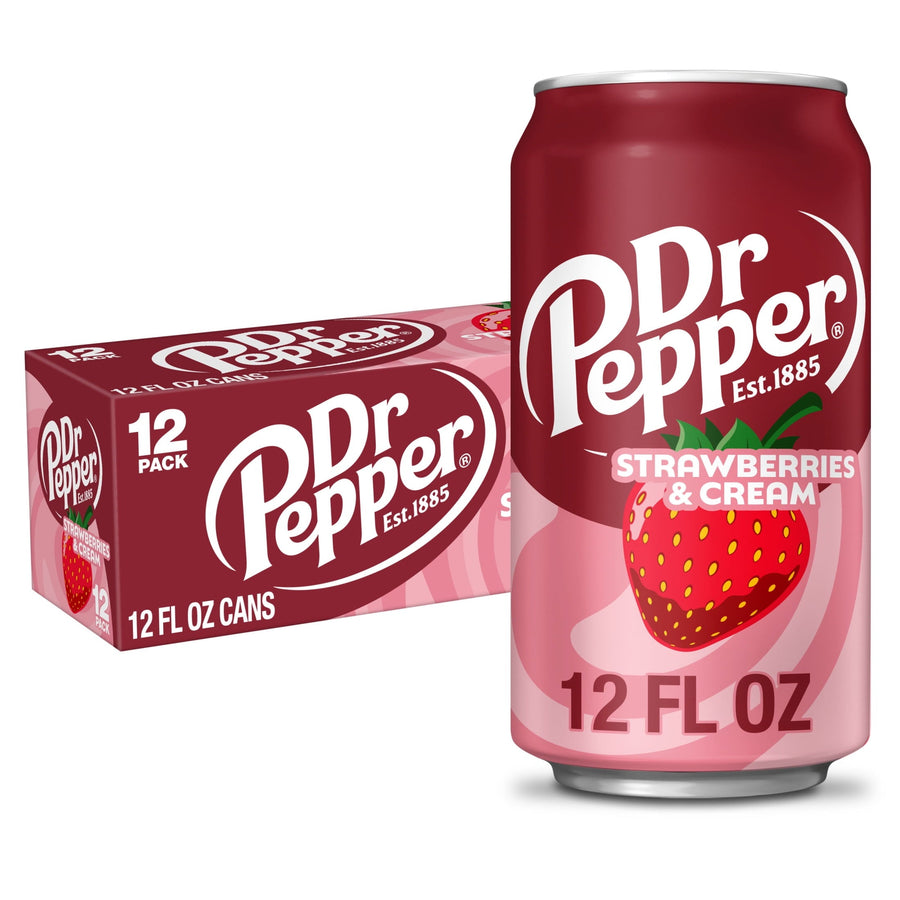 Dr Pepper Strawberries & Cream Soda Q8